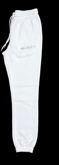 DROP17 Orbit Core Joggers — White