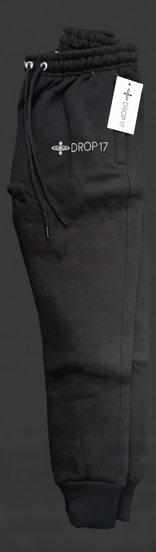 DROP17 Orbit Core Joggers — Black